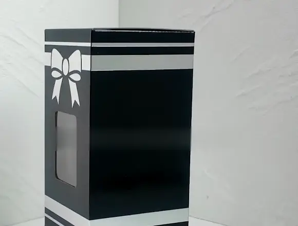 Window presentation packaging example from supplied footage