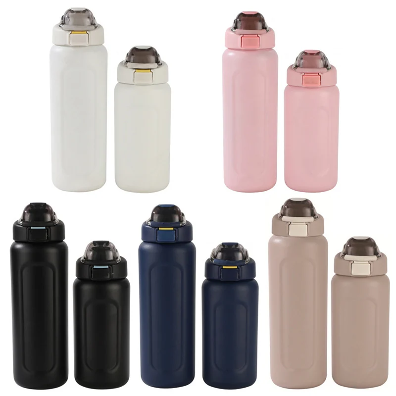 550/750ml Push Button Water Bottle