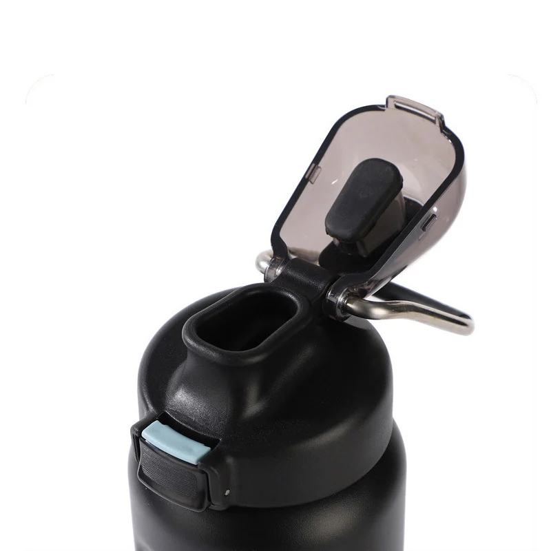 550/750ml Push Button Water Bottle — view 3