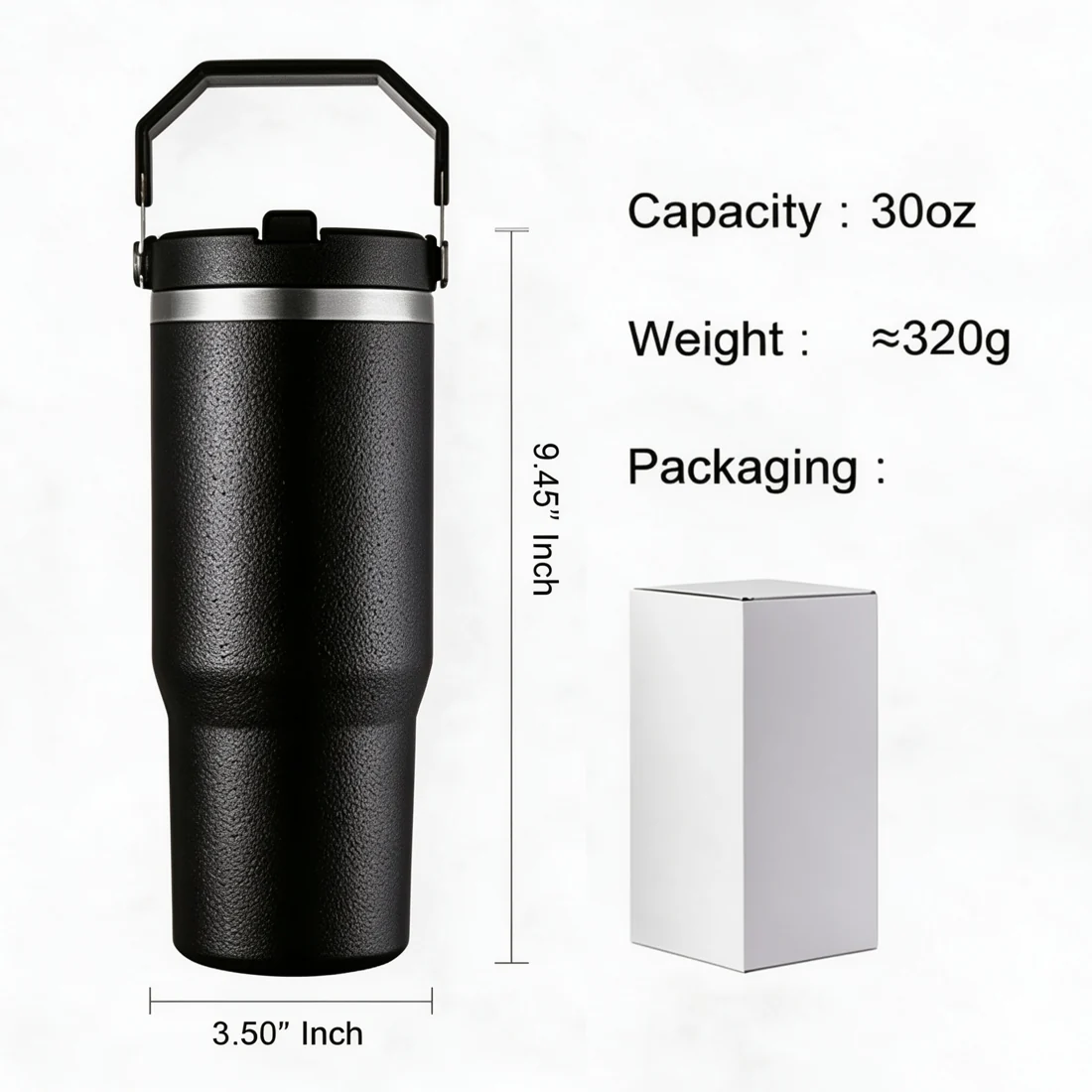 20/30oz Portable Lid Car Mug — view 2