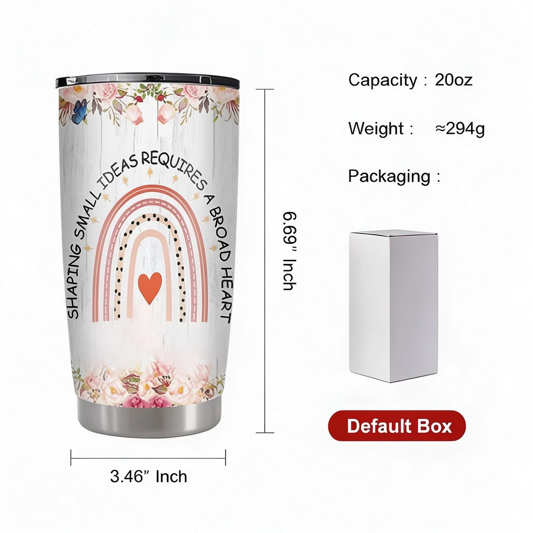 20oz Slim Travel Tumbler — view 2