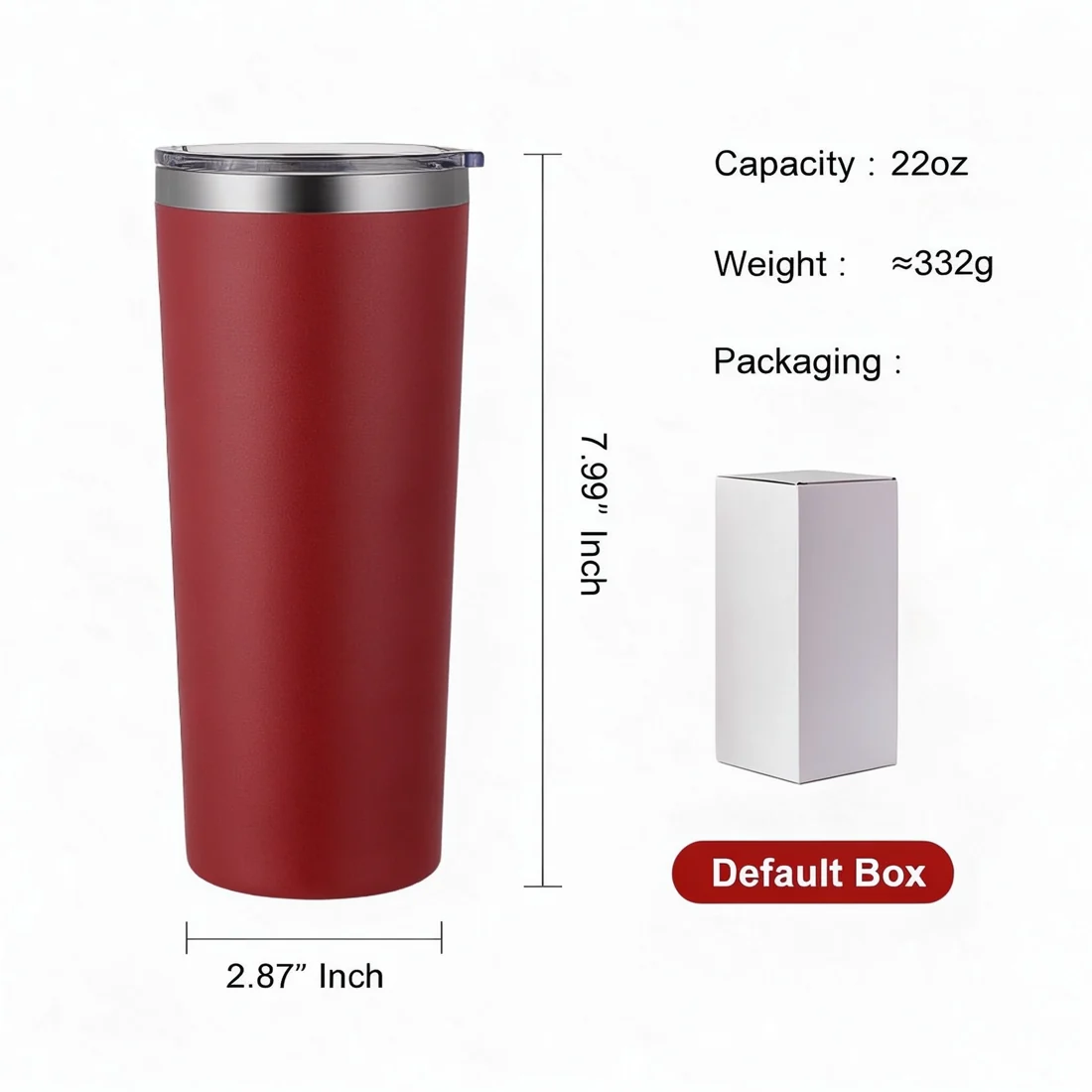 22oz Portable Car Tumbler — view 2