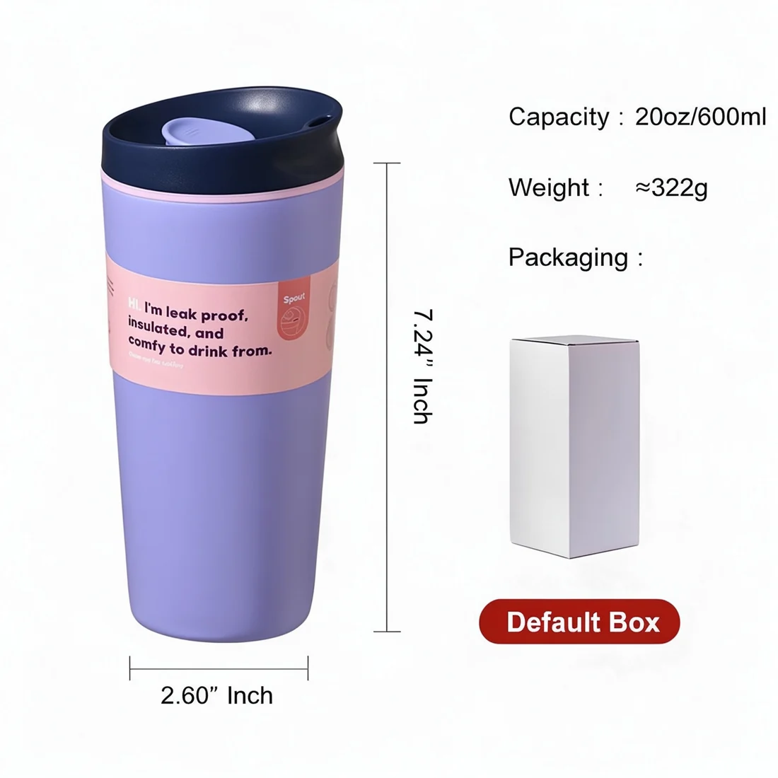12/20oz Everyday Coffee Tumbler — view 2