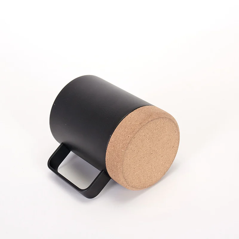 Cork Base Insulated Coffee Mug — view 3