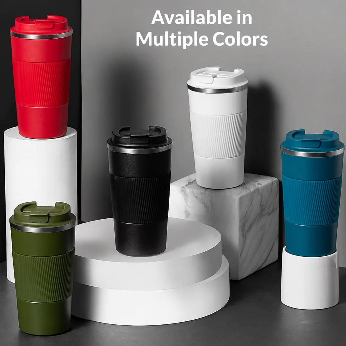 380/510ml Flip Lid Coffee Mug