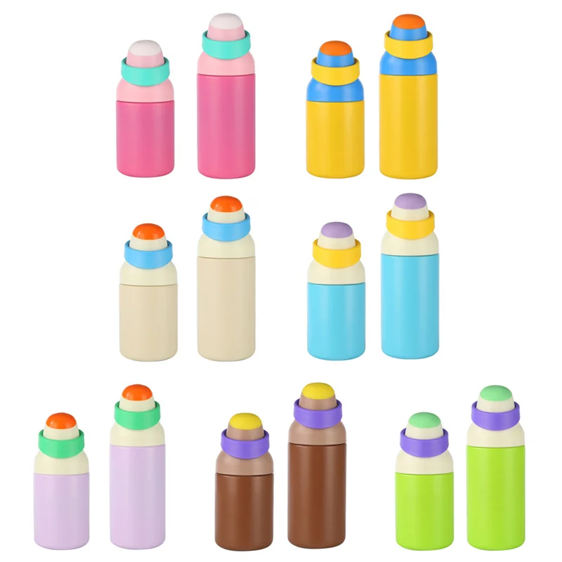 Color Block Sports Water Bottle