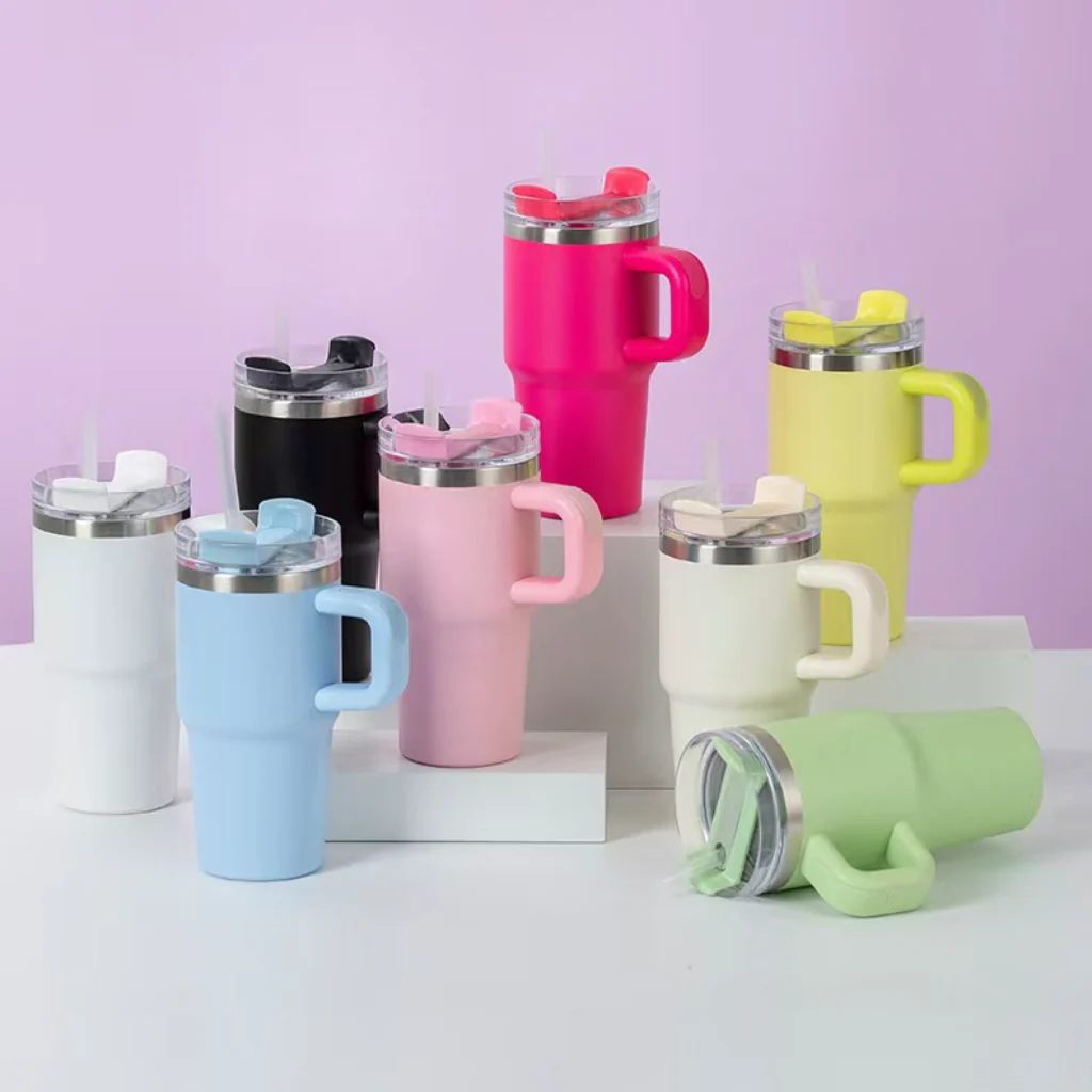 14oz Kids Straw Tumbler with Handle