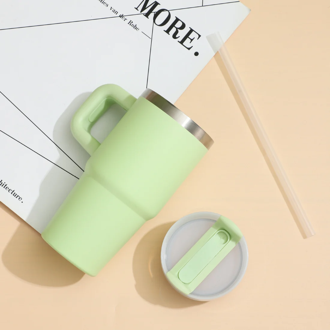 14oz Kids Straw Tumbler with Handle — view 3