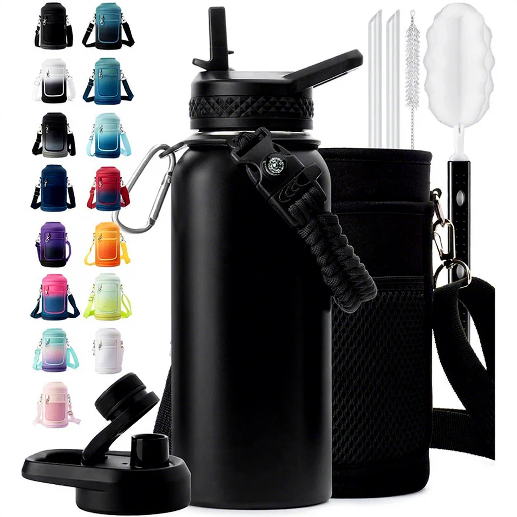 64/87/128oz Outdoor Hydration Bottle