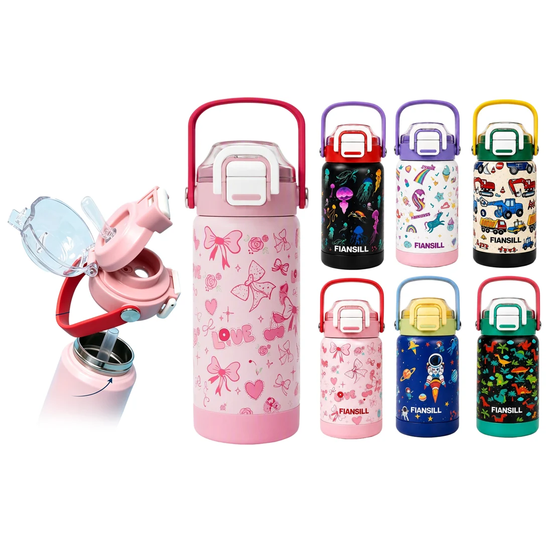 17oz Tumbler with 2-in-1 Lid
