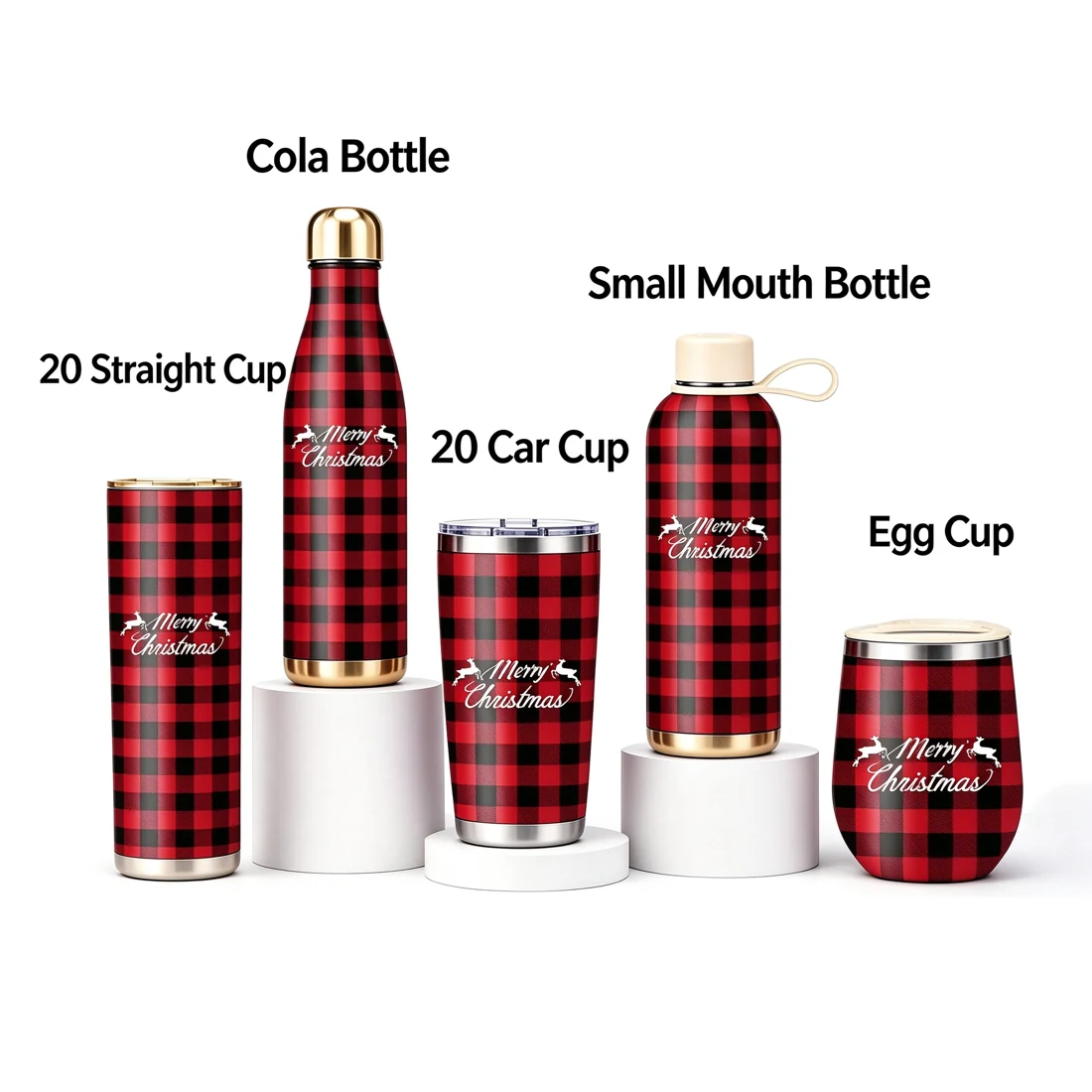 20oz Christmas Tumbler Gift Set · 5 pieces