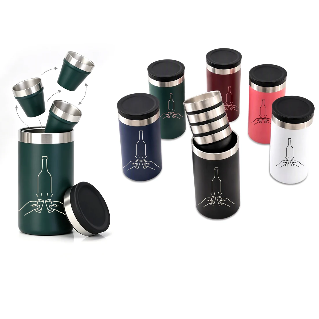 2oz Shot Glass Set · 4 pieces